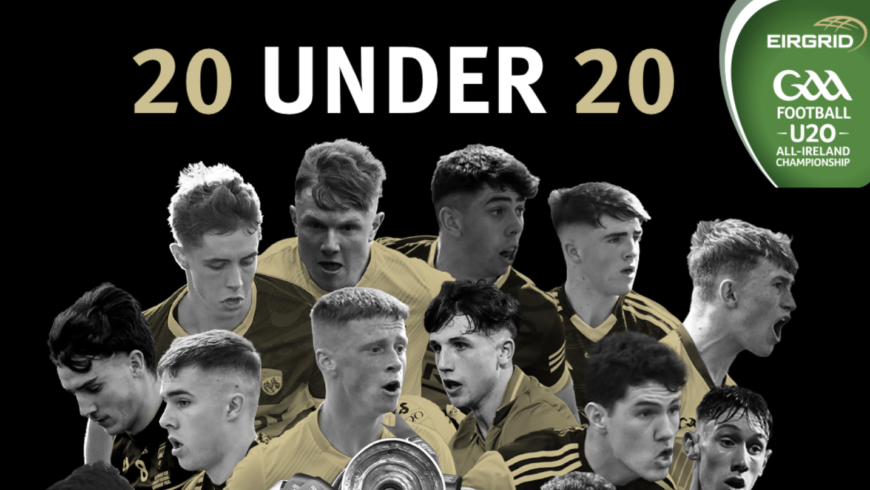 Tyrone have 5 players selected on the EirGrid Top 20 players of the 2022 EirGrid U.20 Football Championship Campaign.