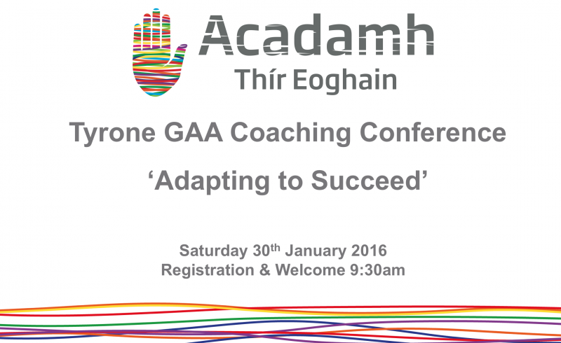 Coaching Conference this Saturday!
