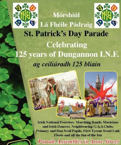 St Patrick’s Day in Dungannon
