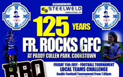 Cookstown Fr Rocks 125 celebrations