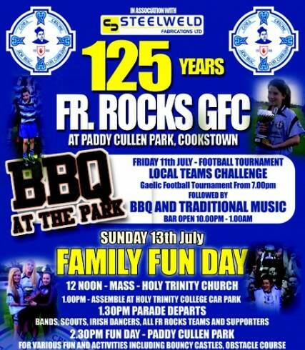 Cookstown Fr Rocks 125 celebrations