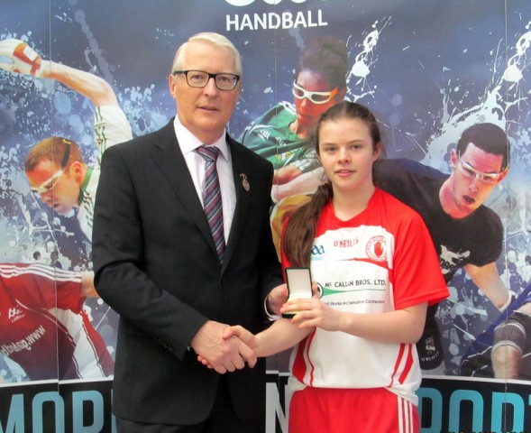 GAA Handball GU14 Singles Champion 2016 Mairead Fox