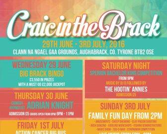 Craic in the Brack Festival 29 June to 3rd July