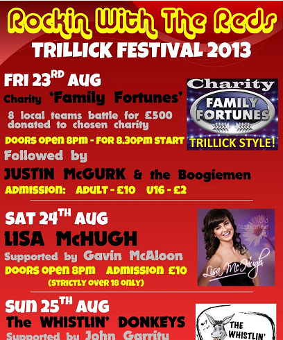 Trillick – Rockin with The Reds Festival
