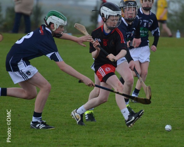 Tyrone U14 Hurling Academy in action against Donegal.