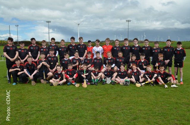 Tyrone U14 Hurling Academy squad which took part in Ulster Blitz games against Donegal and Armagh at Garvaghey. Photo: Dominic McClements