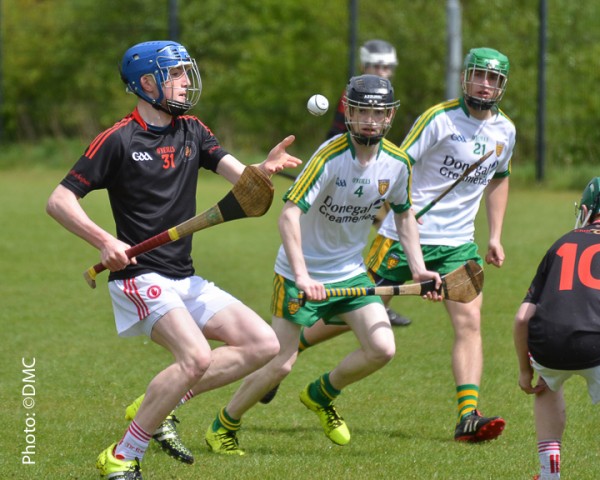 Tyrone U16 Hurling Academy in action against Donegal.