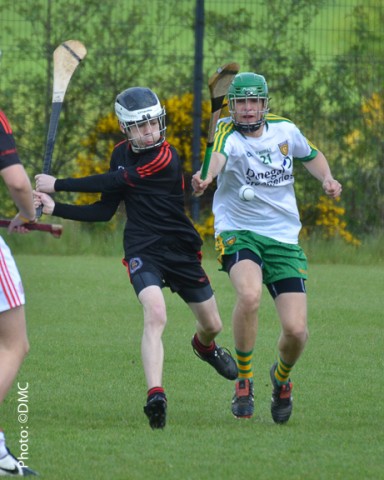 Tyrone U16 Hurling Academy in action against Donegal.
