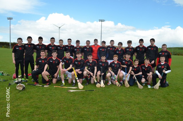 Tyrone U16 Hurling Academy squad which took part in Ulster Blitz games against Donegal and Armagh at Garvaghey. Photo: Dominic McClements