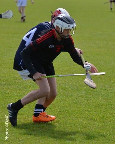 Ger McElholm Tyrone U14 Hurling Academy in action against Donegal.