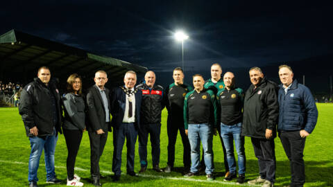 Tyrone GAA marks O’Neill Park lighting project