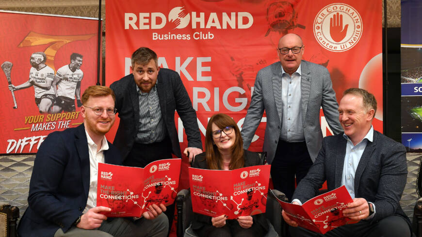 Red Hand Business Club hosts Economy Minister at Business Lunch